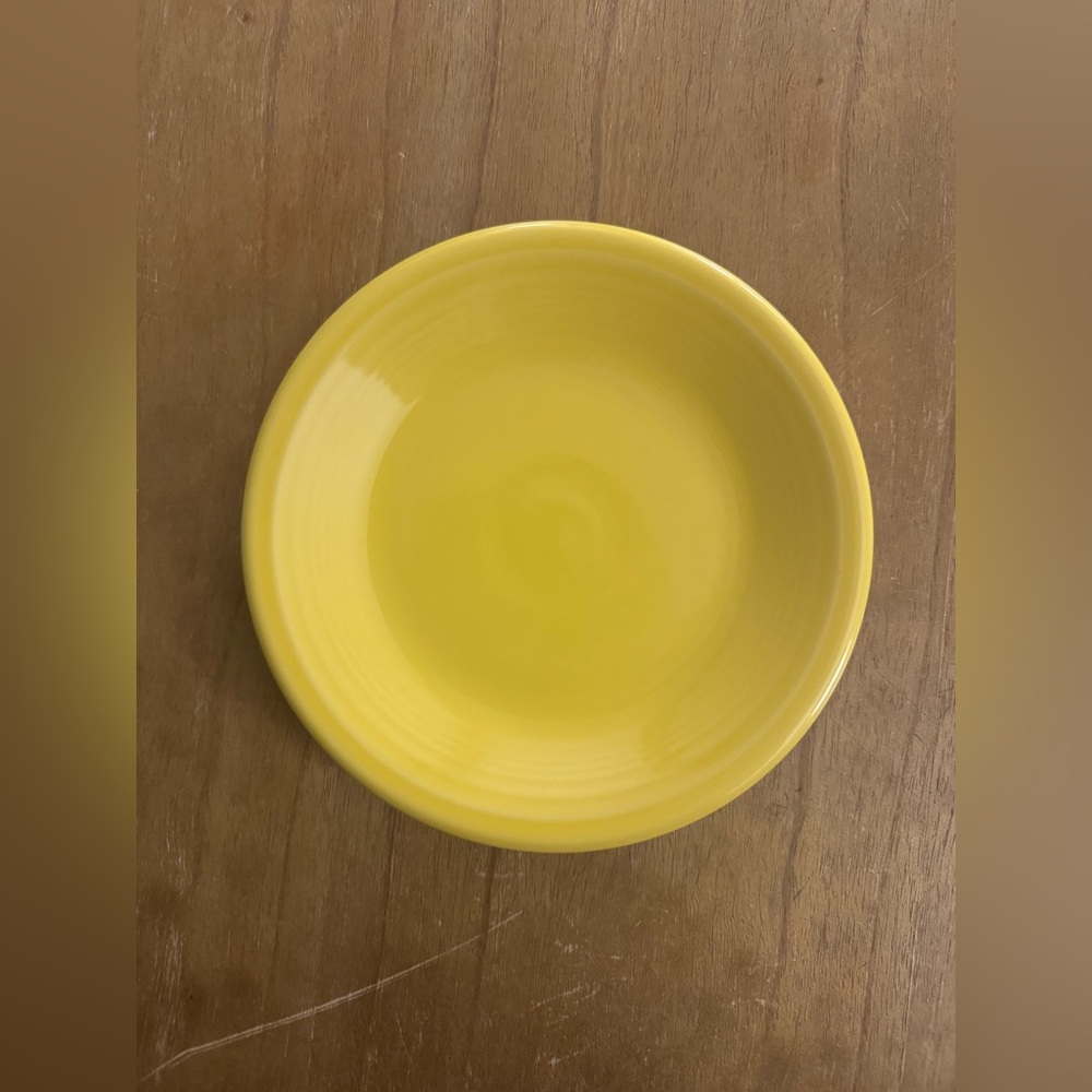 Yellow Fiestaware Small Plate